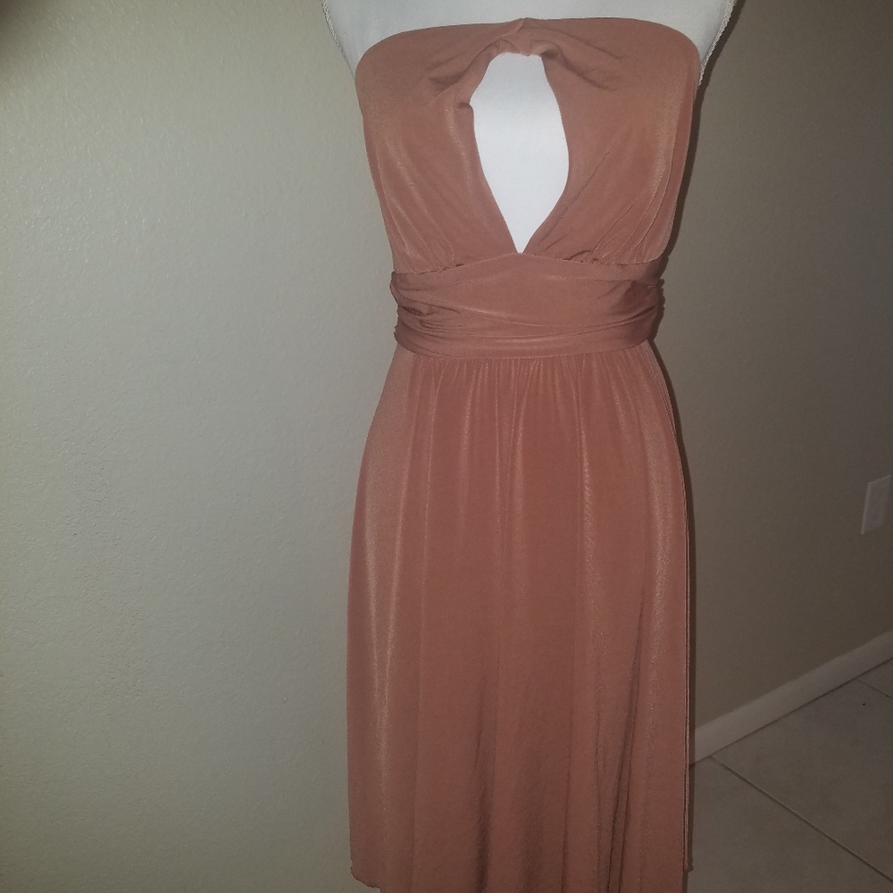 BCBG  halter top dress